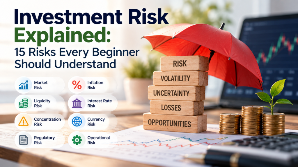 Investment risk explained for beginners — 15 key risks